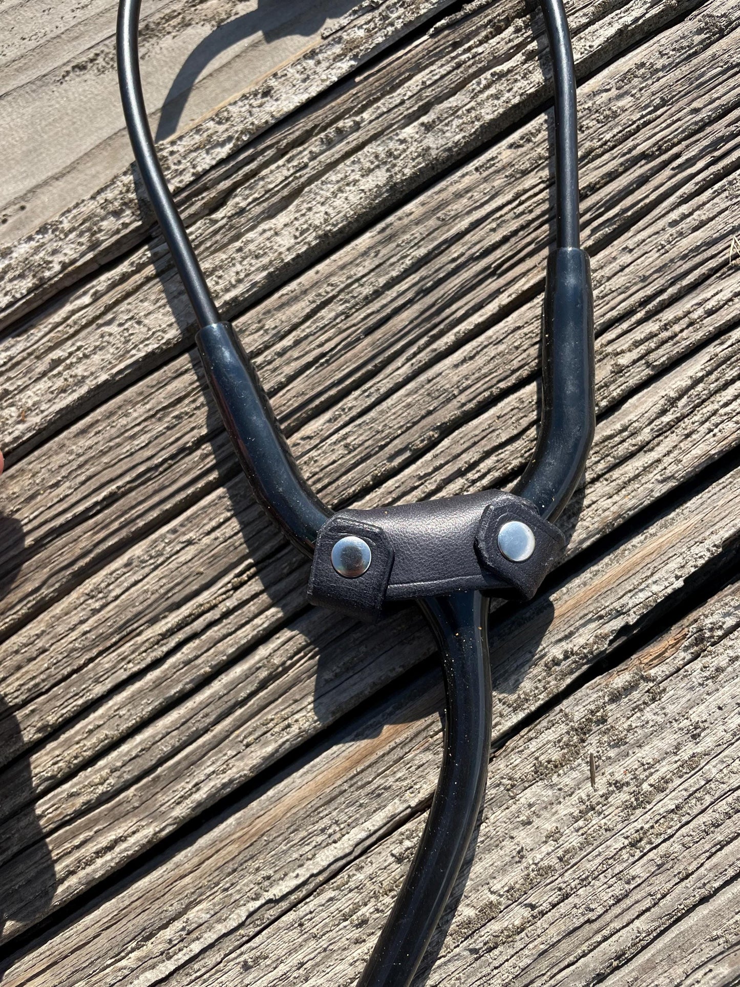 Leather Stethoscope Name Tag