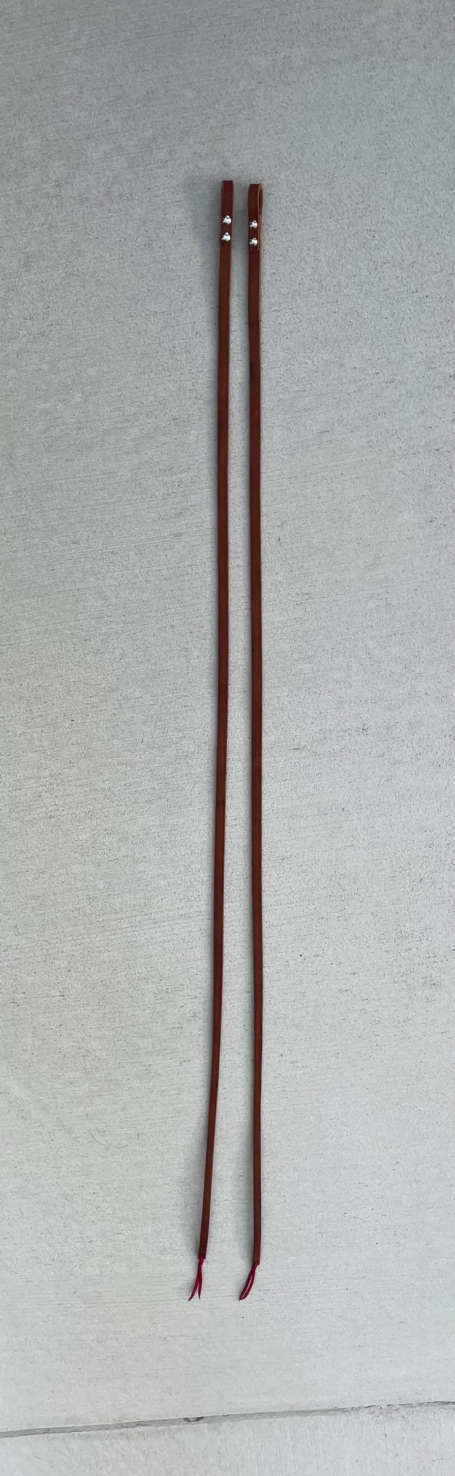 Handmade Leather Split Reins