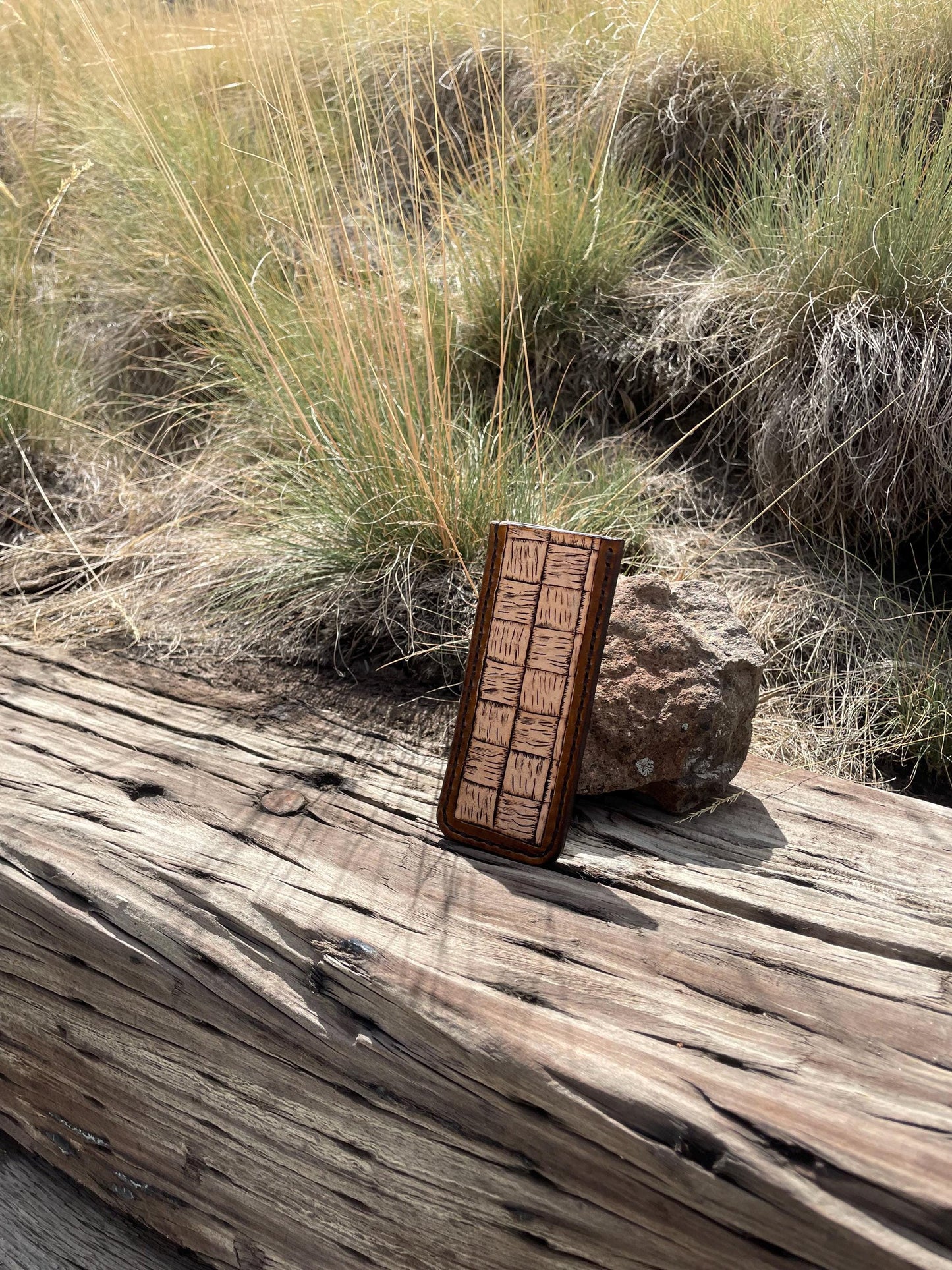 Leather Cast Iron Skillet Handle Cover