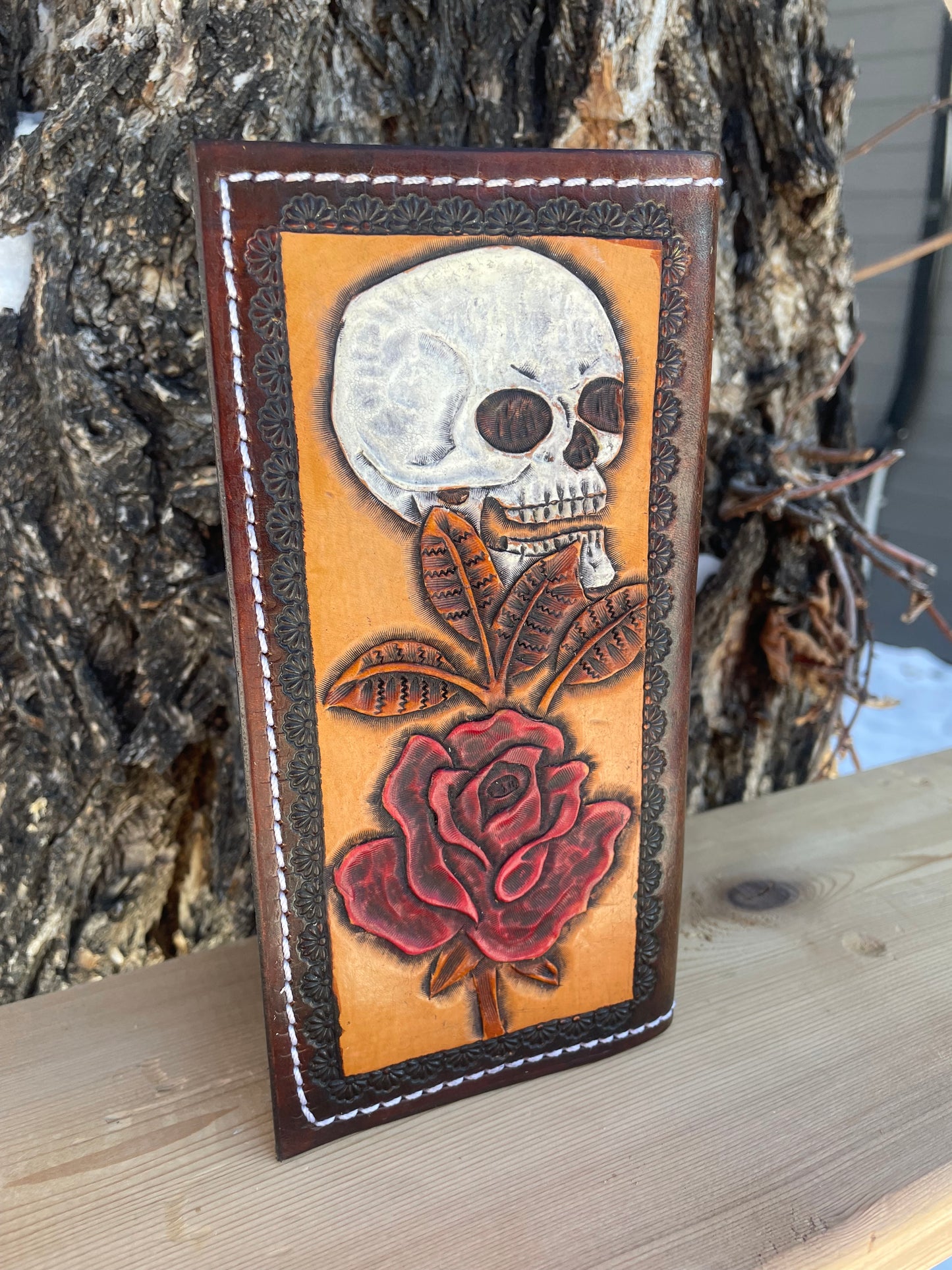 Tooled Roper wallet