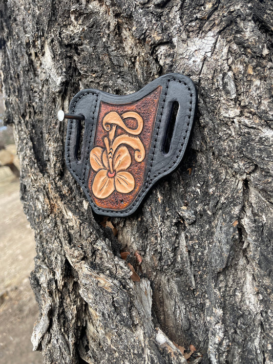 Hand Tooled Pancake Sheath