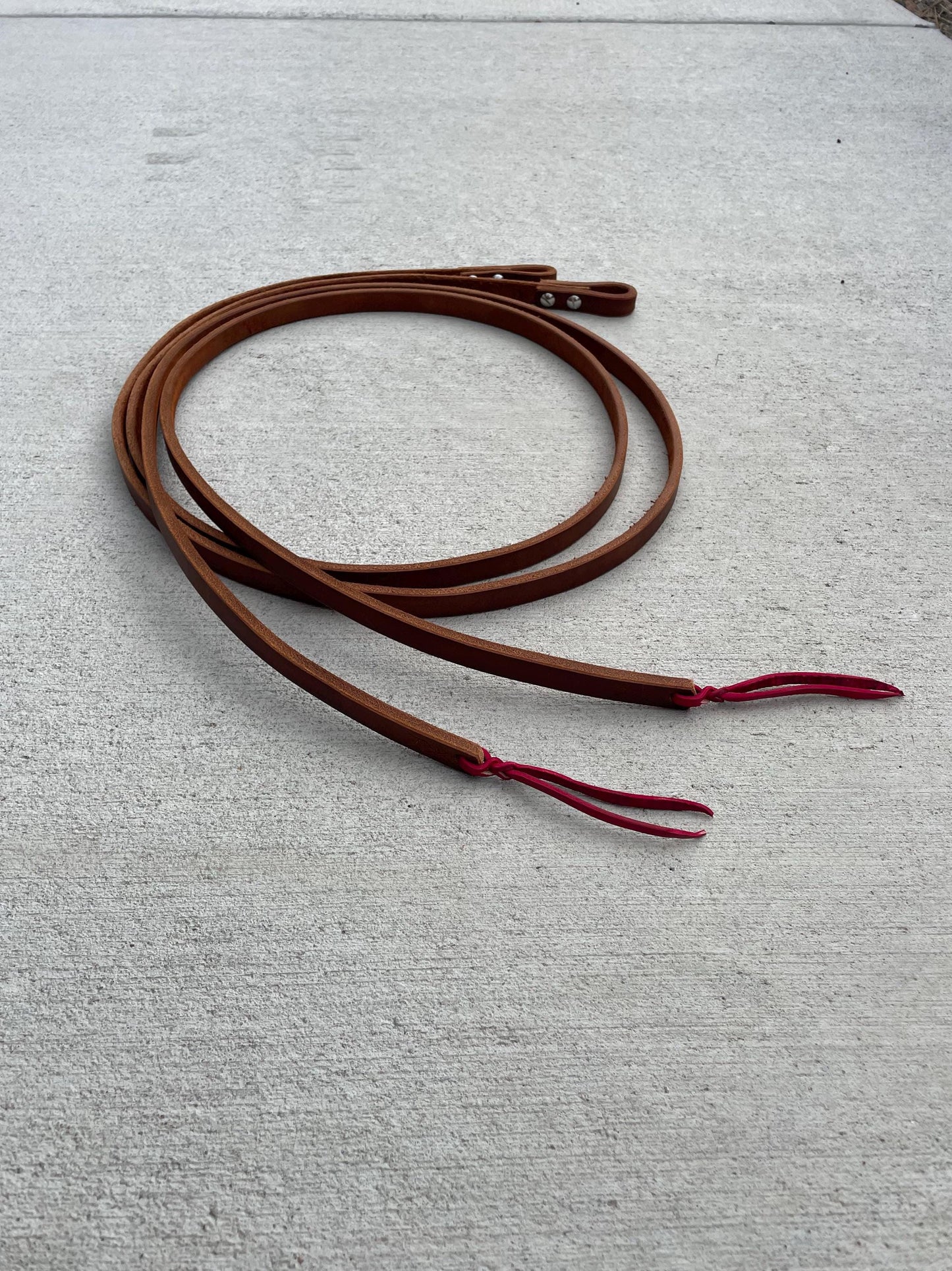 Handmade Leather Split Reins